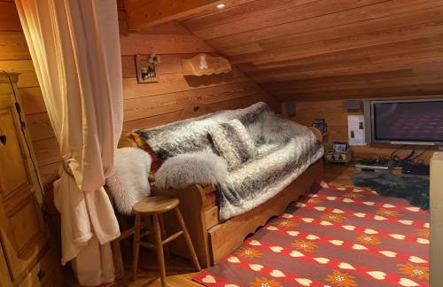 App style chalet de caractère, chaleureux et confortable pied des pistes - Foto 6