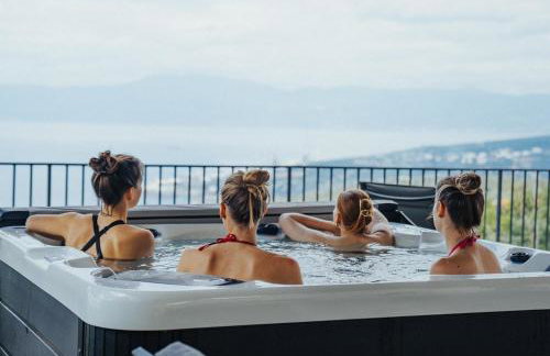 Villa Green Garden - Infinity Pool, Jacuzzi, Sauna and Panoramic Sea View - Foto 16