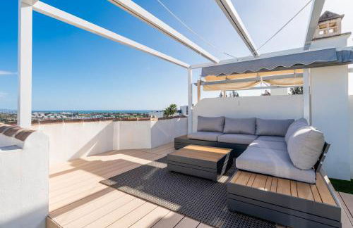 Sea View Penthouse - Magical Resort in the Heart of the Golf Paradise - Paraíso Pueblo, Benahavís - Photo 53