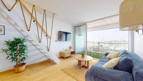 Magnifique appartement avec vue exceptionnelle sur le Port , dernier étage terrasse parking - Foto 1