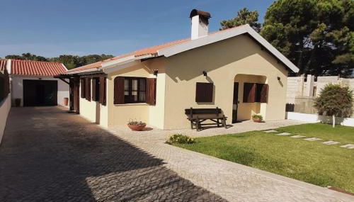 Rustic House - pool, lagoon & sea Near Lisbon - Lagoa de Albufeira - Foto 4, Garden view