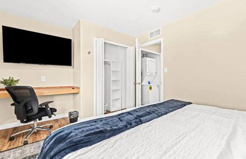Spacious 1BR Flat, Workspace, King Bed - Foto 10