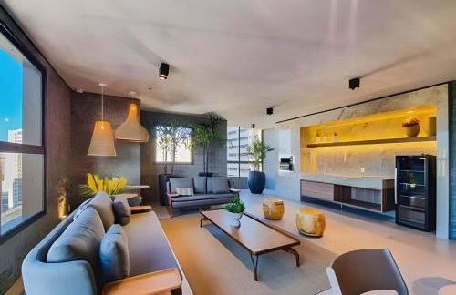 Flat Luxo com Coworking, Academia e Rooftop - WiFi 1Gb - Beira Mar 4 min - Foto 13