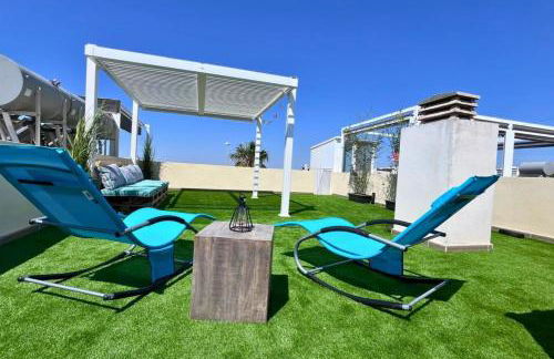 Modern flat with swimming pool terrace and equipped solarium - Foto 33