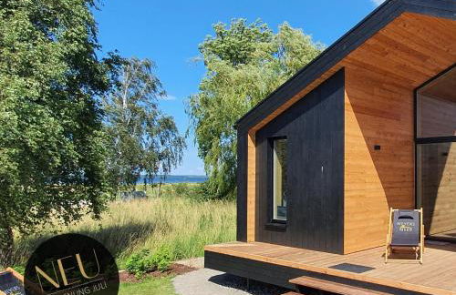 Werder Chalet -- GROßES SONNENDECK -- Strand 150m I Sauna I eKamin I bis 8 Pers I Meerblick I by "Meyers am Meer" - Foto 16