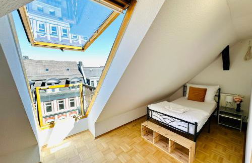 Massive Karli Loft - over 130 meters floor space - home theater room - 4 private sleeping areas - best location in Leipzig - Foto 23