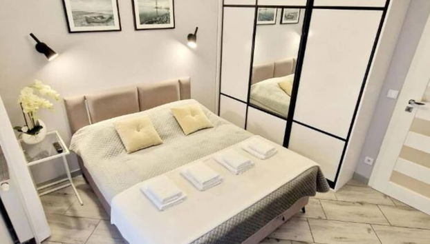 Apartment With a Terrace in Mielno - Foto 4, Habitación