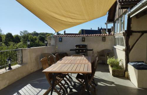 confortable maison familiale à l'entrée du village médiéval - Foto 38