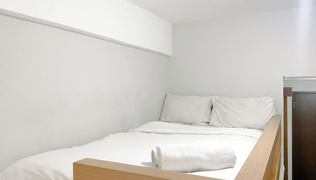 Restful And Well Designed Studio Transpark Juanda Bekasi Timur Apartment - Foto 2, Habitación