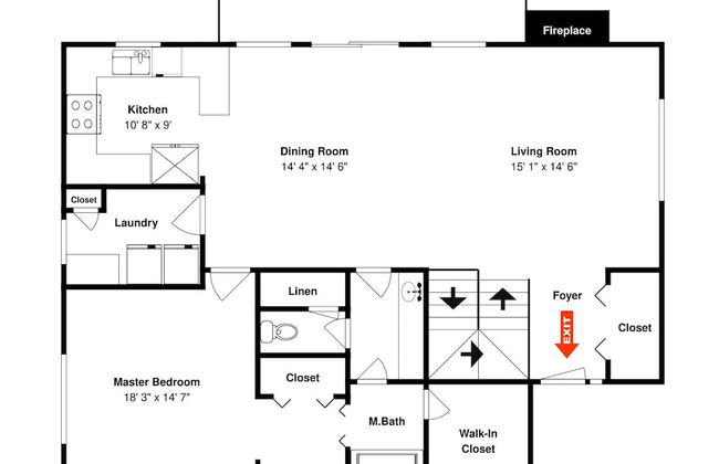 Sierra Lake Vista 5 Bedrooms - Foto 24