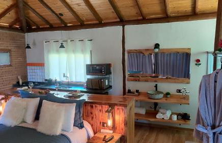 Chalé Valle dos sonhos romântico privativo com hidromassagem e lareira - Foto 15