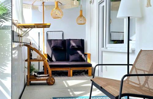 Urban Jungle Riesiger Balkon Parken Arbeitsplatz - Photo 6