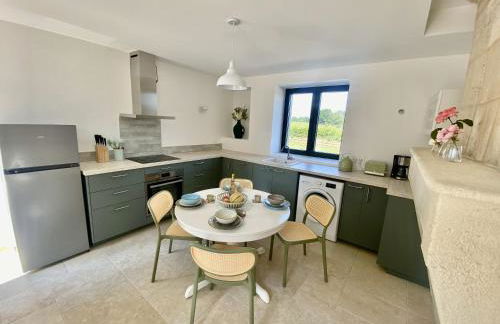 L'Eperonnette, cozy house with swimming pool, surrounded by vineyard, near St Emilion - Foto 23