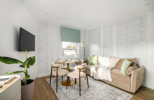 Modern flat for 4 with AC Battersea Park & Power Station, USA Embassy - Foto 18