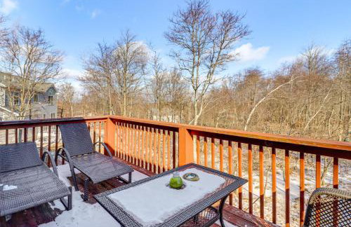 Private Spa, Fire Pit and Deck Poconos Home! - Foto 25