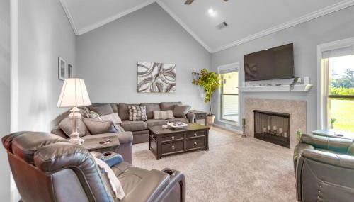 Family-Friendly Abbeville Home with Fire Pit and Games - Foto 3