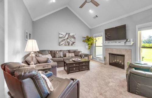 Family-Friendly Abbeville Home with Fire Pit and Games - Foto 3