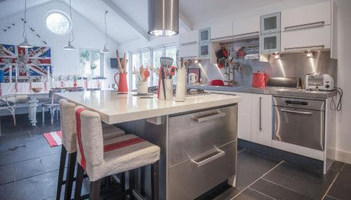 Ty Y Mor Aberporth - Foto 4, stove, dishwasher