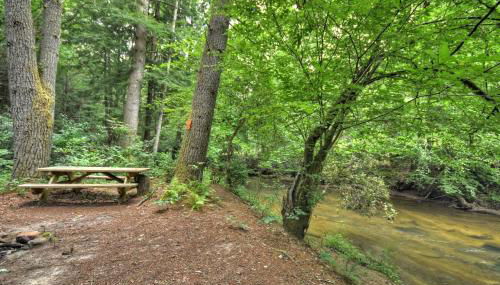 K6 Lodge Gather around the firepit soak in the hot tub and splash in the creek - Foto 5, Other
