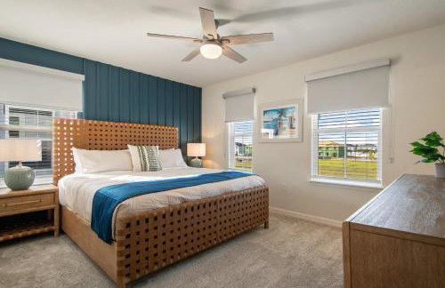 New 10-bedroom Luxury Retreat, Private Pool and Spa, Near Disney and Orlando - Foto 54