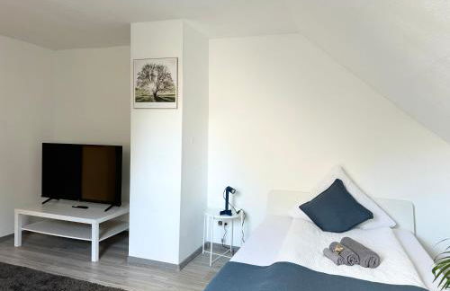 Möbliertes Apartment in Herne-Mitte mit Parkplatz, Arbeitsplatz, WLAN- Super Anbindung an Autobahnen und ÖPNV -Für 1bis 3 Personen - Foto 13