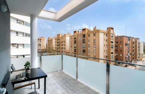 AAC Málaga - Amplio apartamento con terraza, totalmente equipado, nuevo, muy bien ubicado - Foto 6
