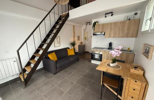 Superbe F2 Duplex Proche Paris & Disneyland - Foto 6