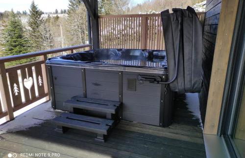 Chalet neuf avec jacuzzi privé, vue imprenable sur Massif des Vosges - Foto 23