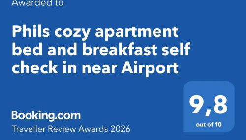 Phils Cozy apartment self check in near Airport free parking airportbus station - Foto 2