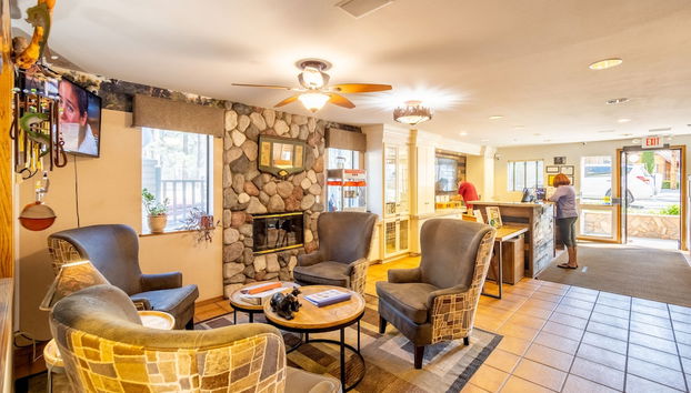 Sitzecke in der Lobby