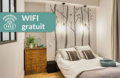 Cosy Appartement Lyon Valmy - parking - Foto 5