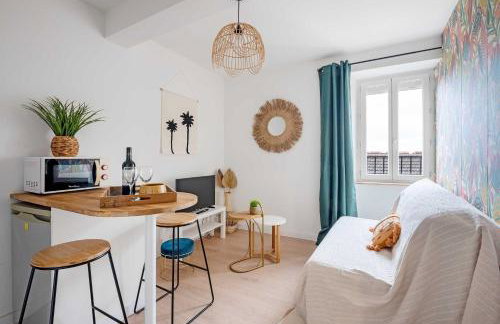 Le Tropical : T2 rénové Ambiance Cosy et Colorée - Foto 1