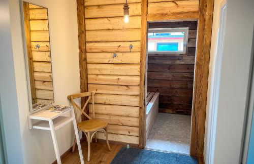 Amber Ferienhain - Ferienhaus 'Kirsche' mit verwunschenem Garten & privater Sauna - Foto 36