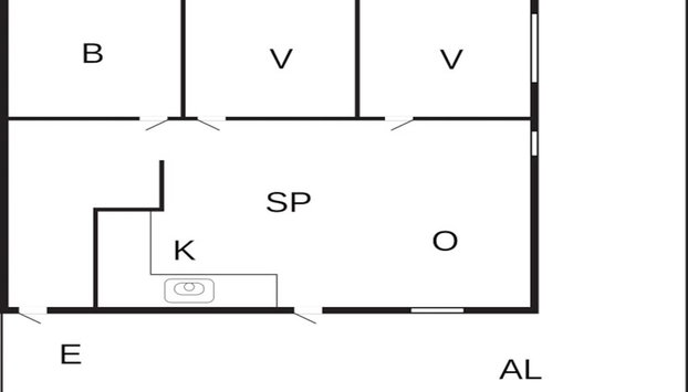 5 Star Holiday Home in Borgholm - Foto 4, Plano