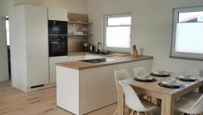 Ferienhaus Elbdeichblick 1 - Foto 4, stove, dishwasher