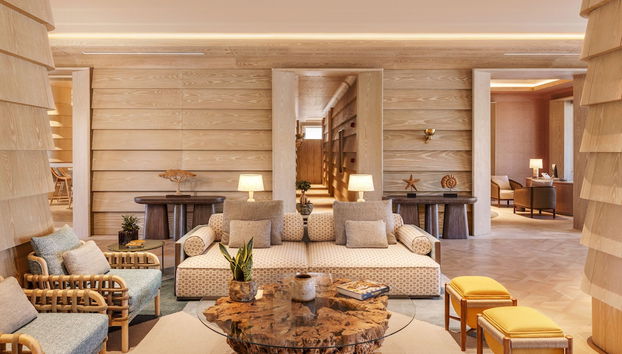 Zona de estar del vestíbulo