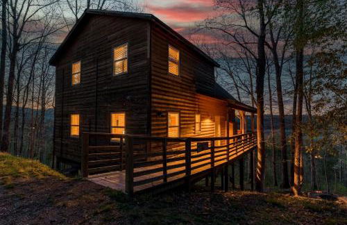 Cabin 4 Mtn View Cabin Near River with Fire Pit and Hot Tub - Foto 5