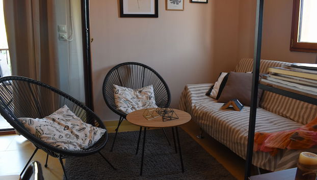 Sitzecke in der Lobby