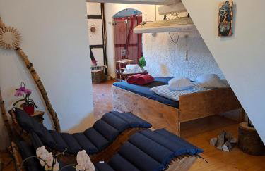 Ferienwohnung zum Forsthaus mit Sauna 180qm und Garten - Photo 3