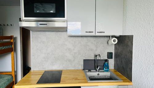 studio 4 pers praloup 1600 - Foto 4, stove, minibar