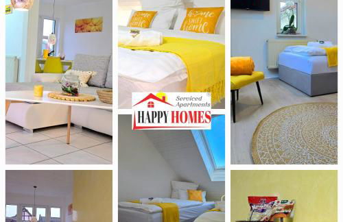 HAPPY HOMES YELLOW - Dein stylisches Design-Apartment - WLAN - Netflix - Parkplatz - Foto 1