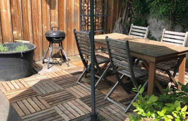 Deux studios bois terrasse jardin bassin et océan - Foto 40