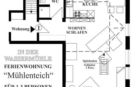 Mühlenteich in der Oldenstädter Wassermühle - Foto 19