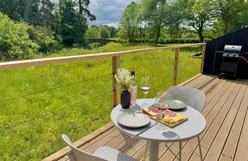 Heron - Luxurious Off-Grid Eco Cabin with River views - Foto 9