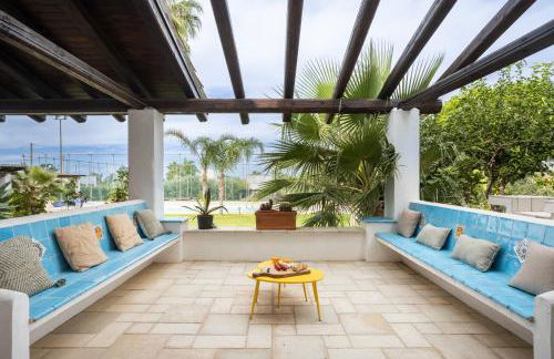 Villa a 300 Mt. dal Mare (Magaggiari) con campo da tennis - Foto 38