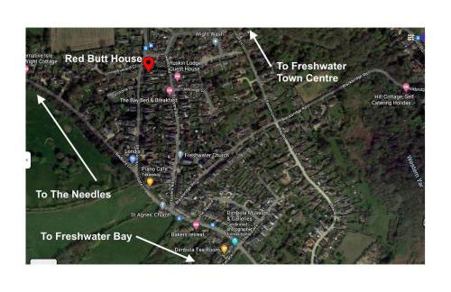 RedButt House, Freshwater, 3 Bedrooms, WiFi, Garden - Photo 26