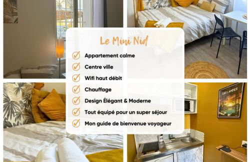 Mini Nid - Centre - Wifi - Equipé - Cosy - Foto 15