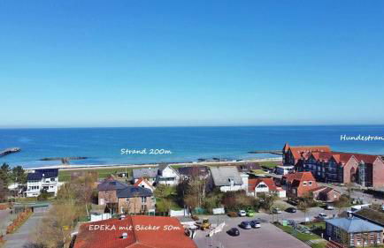 FeWo Kuestenliebe direkt am Strand mit eingez Garten - Foto 5