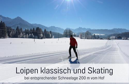 Biohof Burger, 3 sonnige Fewo, alle mit Balkon, Spielzimmer, Grillhütte, 7 km vor Oberstdorf - Photo 62