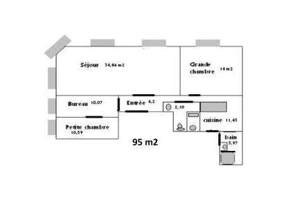 Les 7 balcons, Comédie-Corum-Gare, Parking, Spacieux Lumineux Haussmannien - Foto 11